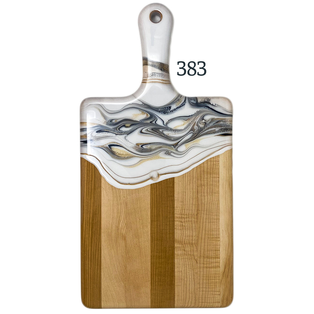 Large Handled Neutral Colour Serving Boards