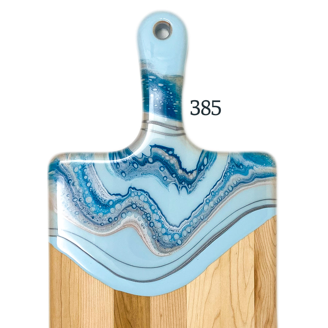 Large Handled Colourful Serving Boards