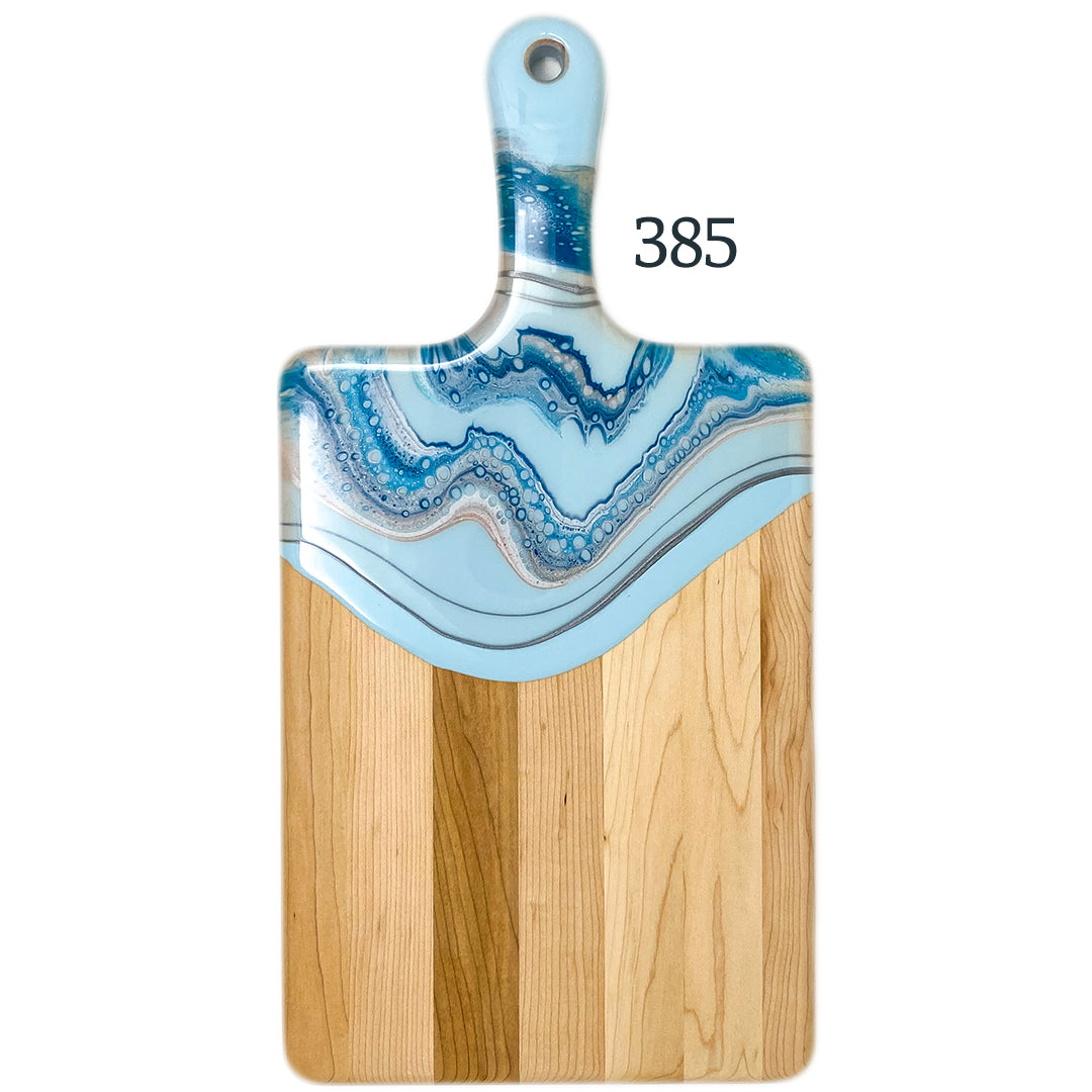 Large Handled Colourful Serving Boards