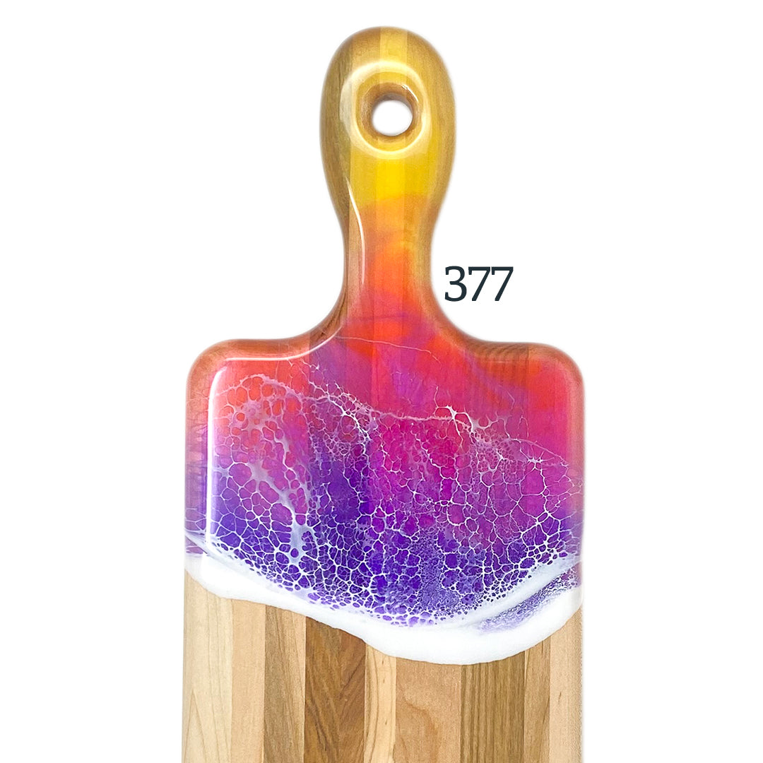 Medium Handled Colourful Serving Boards