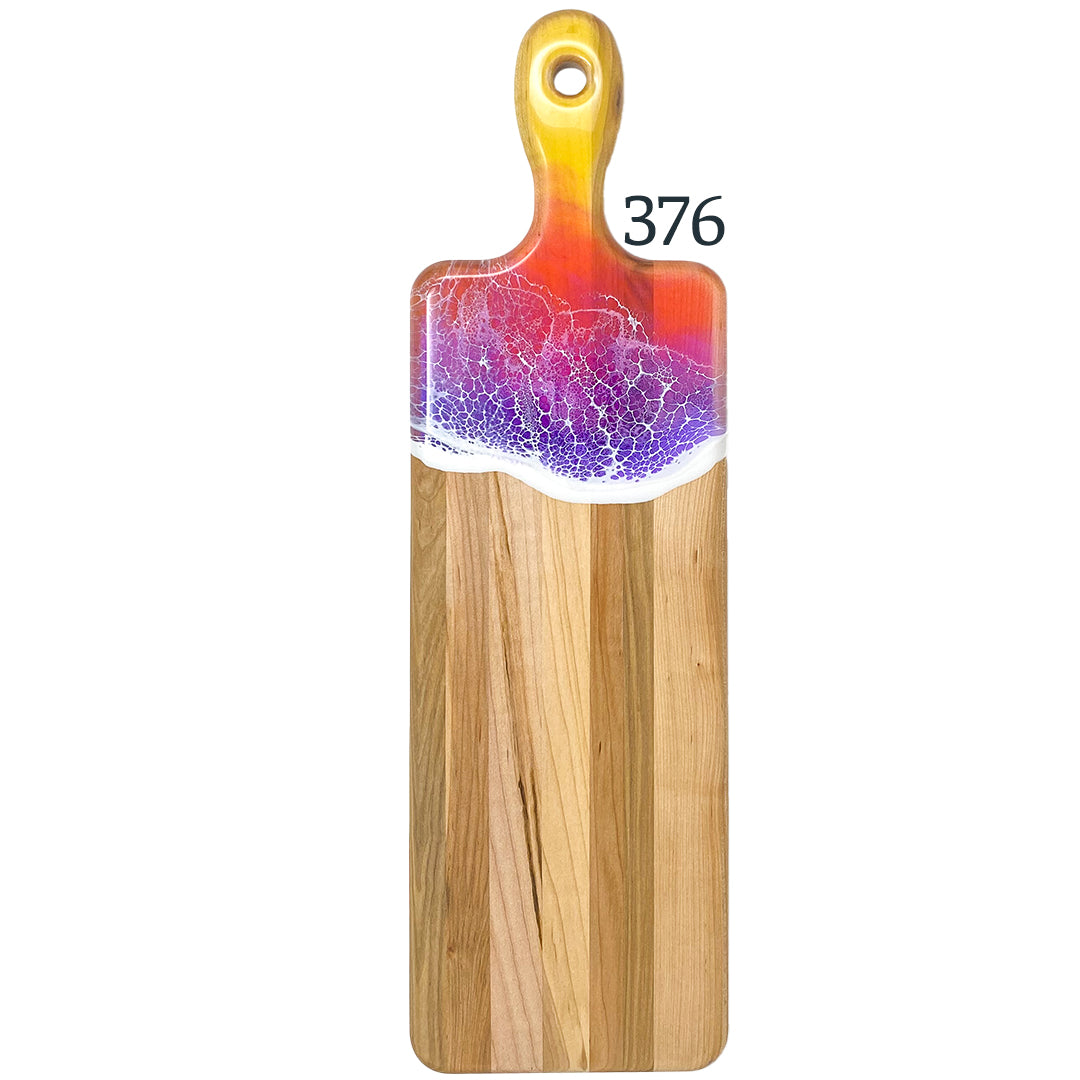 Medium Handled Colourful Serving Boards