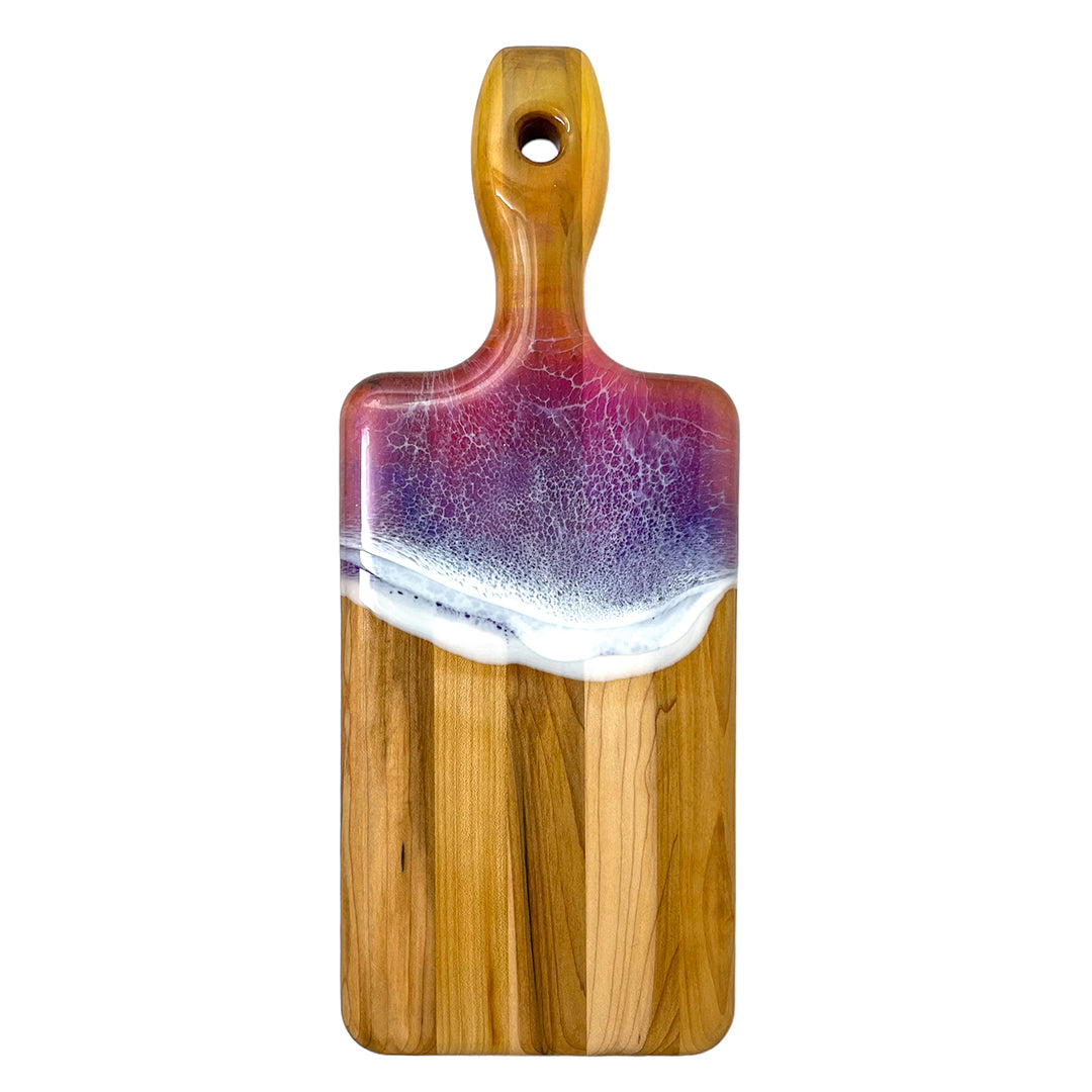 Small Handled Colourful Serving Boards