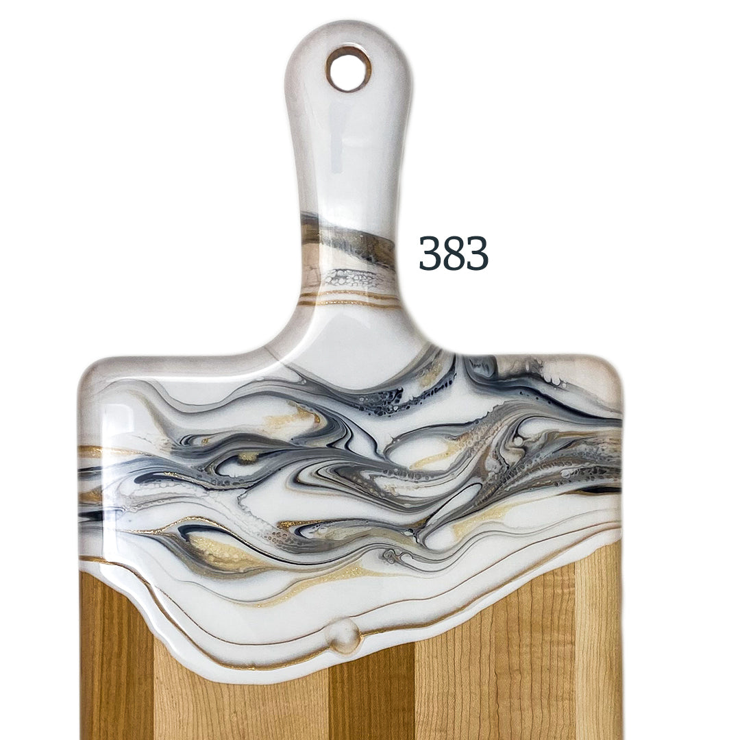 Large Handled Neutral Colour Serving Boards