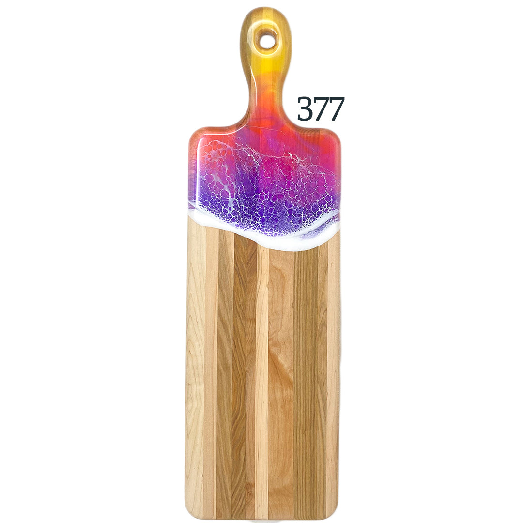 Medium Handled Colourful Serving Boards