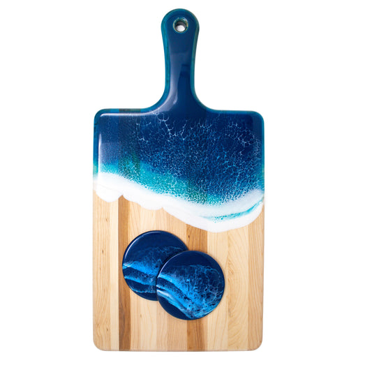 Large Serving Board + Coaster Set